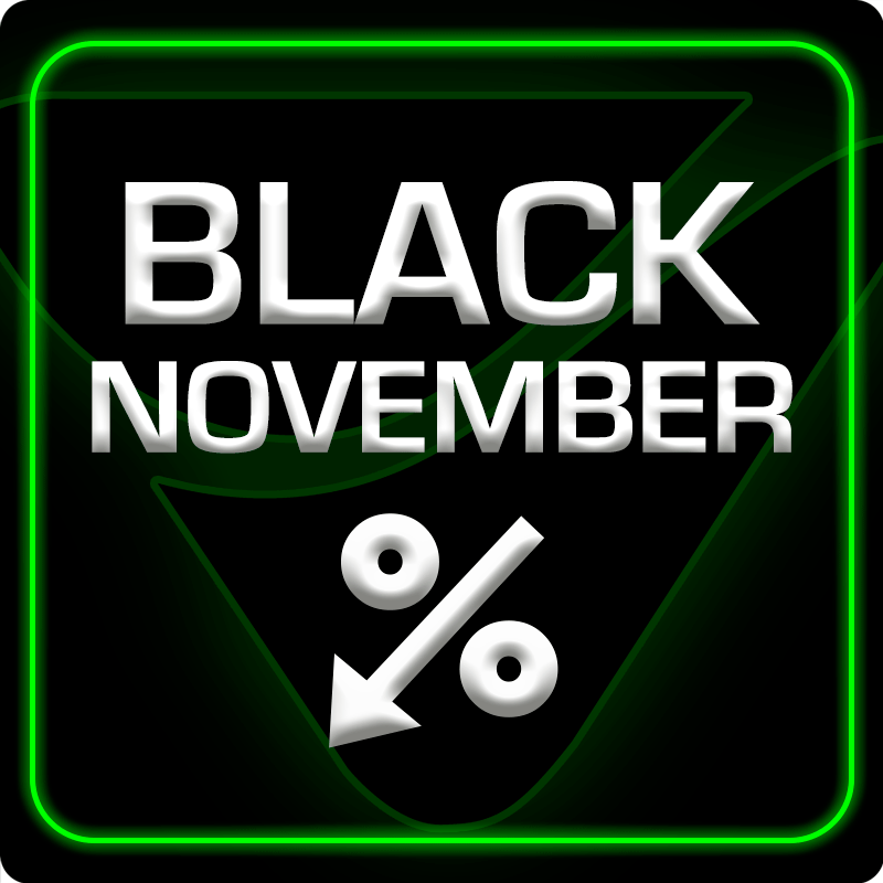 Black November 10% para todos os produtos em estoque