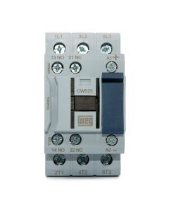 Contator Weg CWB 24V 25A 1NA 1NF Tripolar CWB25 11 30C03 1