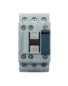 Contator Weg 24Vcc 32A Tripolar 1NA 1NF CWB32 11 30C03 1