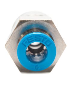 Conexão Pneumática Festo Engate Rápido Rosca 3/8 x 6mm