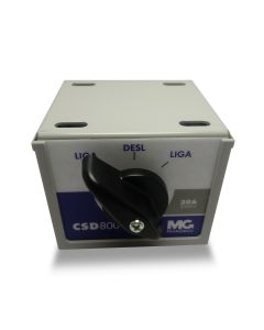 Chave Dupla Margirius CSD-830 Knob 30A 7,5cv 220V 1