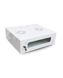 Mini Rack Parede 19” 3U X 470mm Rede Lan Utp Branco 1