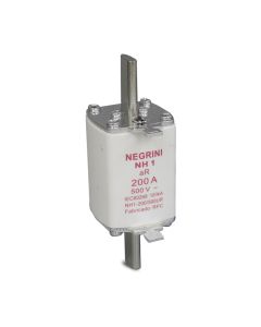 Fusivel NH Ultra Rapido aR 200A Negrini NH 1 200 500 UR 1