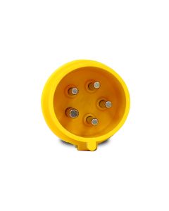 Plug Industrial Amarelo Scame 3P+N+T 32A 127V 4h 1