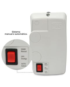 Chave de Partida Direta 5CV Trifásica Weg 220V 17A PDWB04
