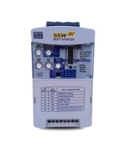 Soft Starter Weg SSW07 17A 6CV 220V /10CV 380V /12,5CV 440V 1