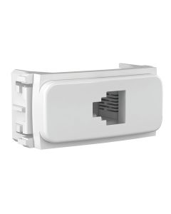 Modulo de Tomada RJ11 4 Fios Weg Compose Branco