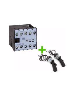 Kit Nível Caixa D'água 2 Sensores Icos + MIni Contator Weg