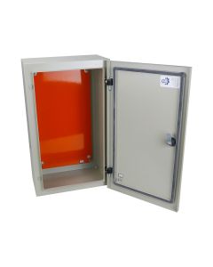 Caixa para Painel Elétrico 50x30x20cm Metal View Tech