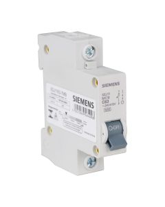 Disjuntor Mono 63A Curva C Siemens C63 Mini DIN 5kA 5SJ1