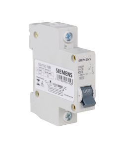 Disjuntor Monopolar 20A Curva C Siemens C20 Mini DIN 5kA