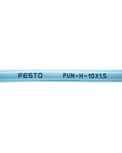 Mangueira Pneumática Poliuretano Festo 10mm Azul Translúcido