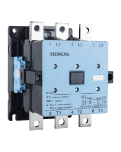 Contator Siemens 220V 300A 2NA 2NF 3TS55 22 0AN2 Tripolar E 1