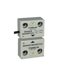 Sensor Magnético de Proximidade 1NA 1NF 24Vca/Vcc VTSMS View Tech com Receptor