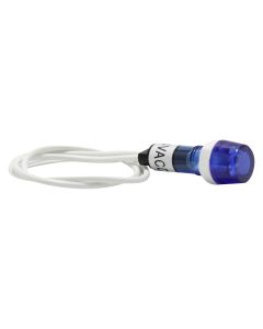 Sinaleiro LED Olho de boi Azul 24Vcc/Vca 09mm SDK24B