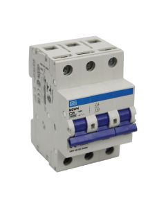 Disjuntor Tripolar 25A Curva C Weg C25 Mini DIN 10kA MDWH