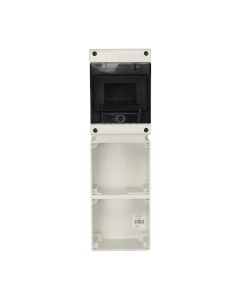 Quadro de Distribuição 4 DIN 136x472x146mm IP66 Scame