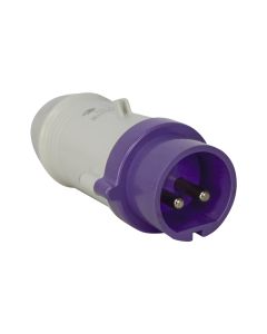 Plugue Industrial 2P 32A 25V IP44 Scame Roxo 1