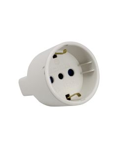 Adaptador de Tomada 2P+T 10A S11 para 2P+T 16A P30 Scame