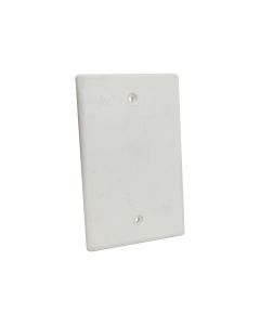 Tampa Cega para Caixa de Passagem 118x76mm Scame Branco