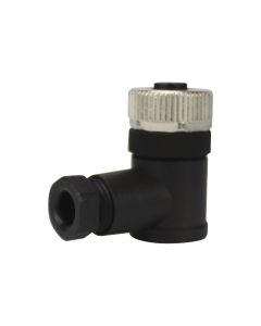 Conector Fêmea M12 4 pinos 250V 4A 90º Pepperl Fuchs 1