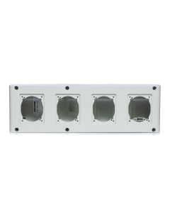 Quadro de Distribuição 136x440x85mm IP66/IK08 Scame