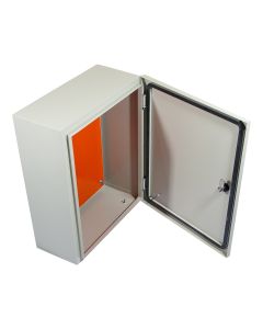 Caixa para Painel Elétrico 30x20x15cm Metal View Tech