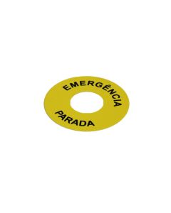 Placa de Identificação de Emergência 22mm