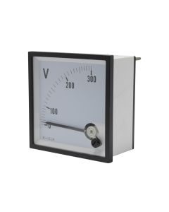 Voltímetro Analógico 0 a 300Vca 96x96mm Medição Direta