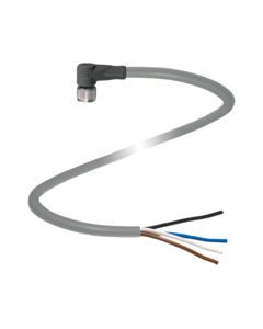 Conector Fêmea M8 4 pinos 10m 30Vca/Vcc 3A 90° Pepperl Fuchs 1