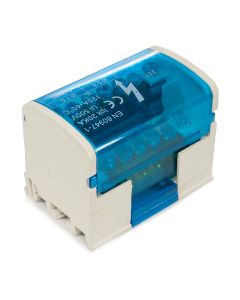 Bloco de Distribuição Modular 2 Barramentos 125A 7 Vias Sibratec