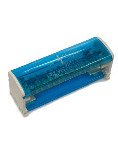 Bloco de Distribuição Modular 2 Barramentos 125A 15 Vias Sibratec