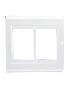 Placa de Tomada Branco Weg 6 Posicoes Refinatto 4x4