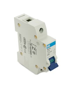Disjuntor Monopolar 16A Curva C Weg C16 Mini DIN 5kA MDW