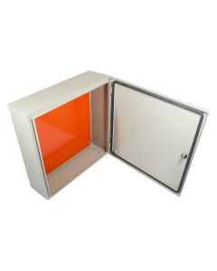 Caixa para Painel Elétrico 60x60x20cm Metal View Tech