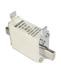 Fusivel NH Retardado gL / gG 80A Negrini NH 00C 80 500