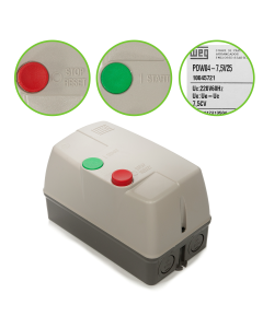 Chave de Partida Direta 7,5CV Trifásica Weg 23A 220V PDW04 1