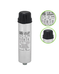 Capacitor Weg Trifásico 480V 3kVAr 60Hz UCWT3V53 L10 HD EP 1