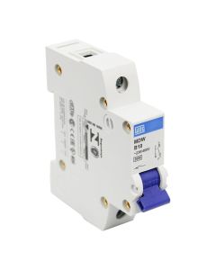 Disjuntor Monopolar 10A Curva B Weg B10 Mini DIN 5kA MDW