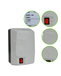 Chave de Partida Direta 1CV Trifásica Weg 380V 3A PDWB02 1