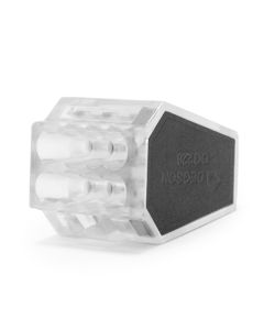 Kit Conector de Emenda para Fio 0,5 a 2,5mm 8 Vias Mola 10UN