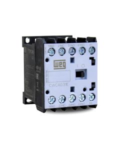 Mini Contator Auxiliar CWC Weg 24VCA 10A 3NA 1NF CWCA0 31