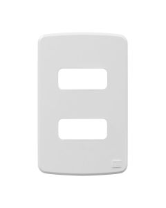 Placa 4x2 WEG 2 Posições Composé Branco