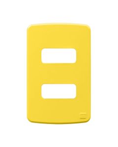 Placa 4x2 2 Posiçoes Amarelo Compose Weg