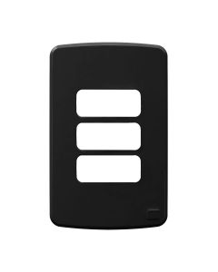 Placa 4x2 WEG 3 Posições Composé Preto