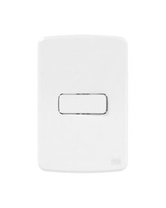 Placa de Tomada Weg Branca com Suporte e Interruptor 4x2
