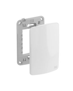 Placa de Tomada Weg Branca Cega Branca e Suporte Compose 4x2 1
