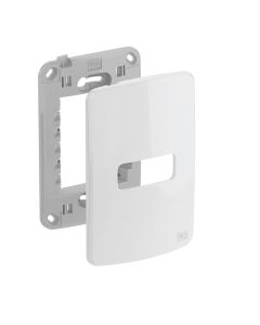 Placa de Tomada Branca Weg 1 Posiçao e Suporte Compose