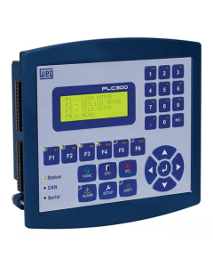 Controlador Lógico Programável CLP Weg PLC300 24VCC 20 E/S 1