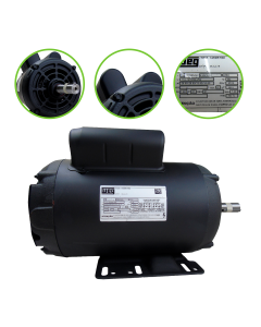 Motor Elétrico Monofásico 3CV Weg 127/220 2 Polos Aberto 1